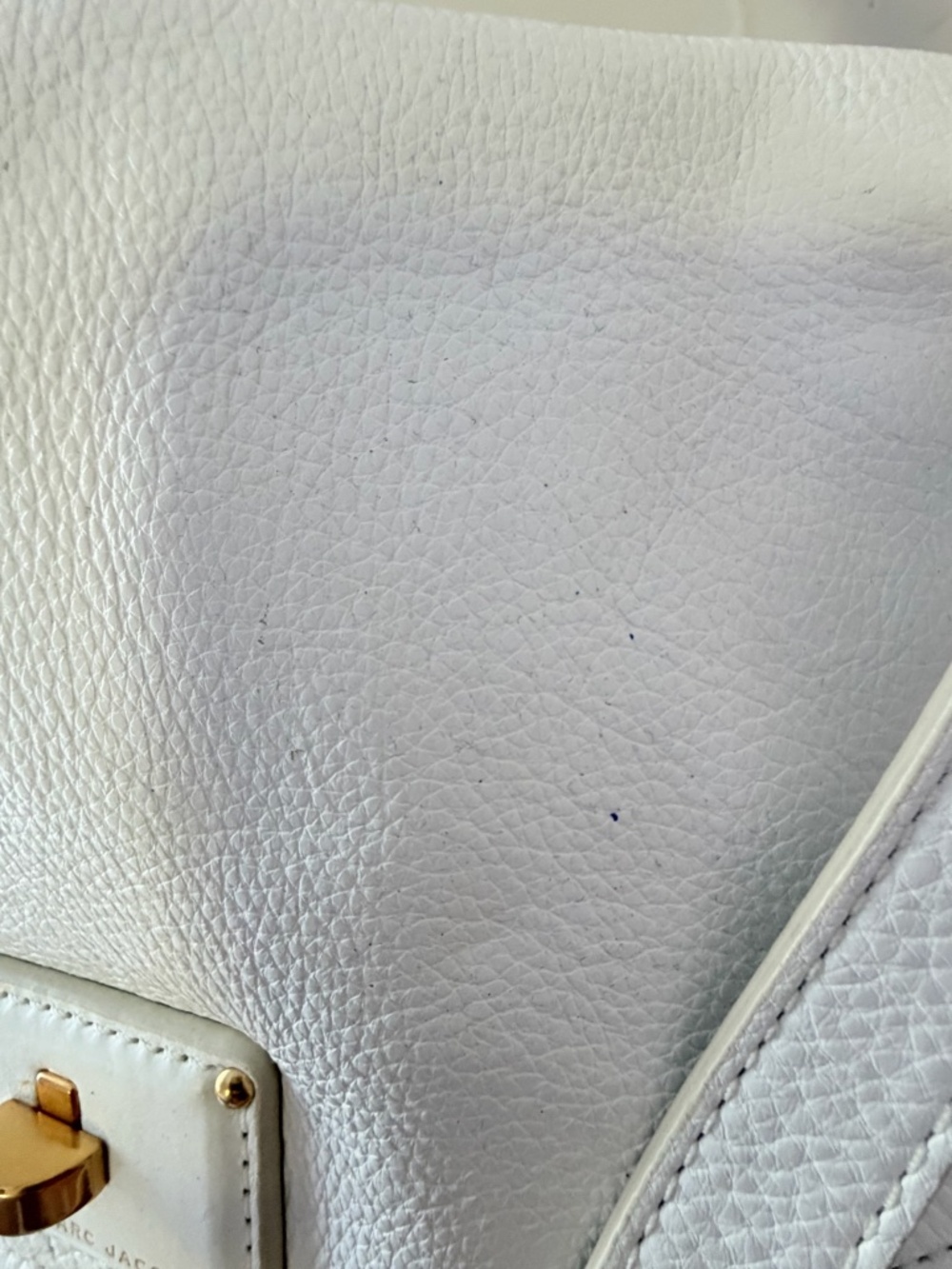 Marc by Marc Jacobs White Leather Crossbody - Picture 3 of 8